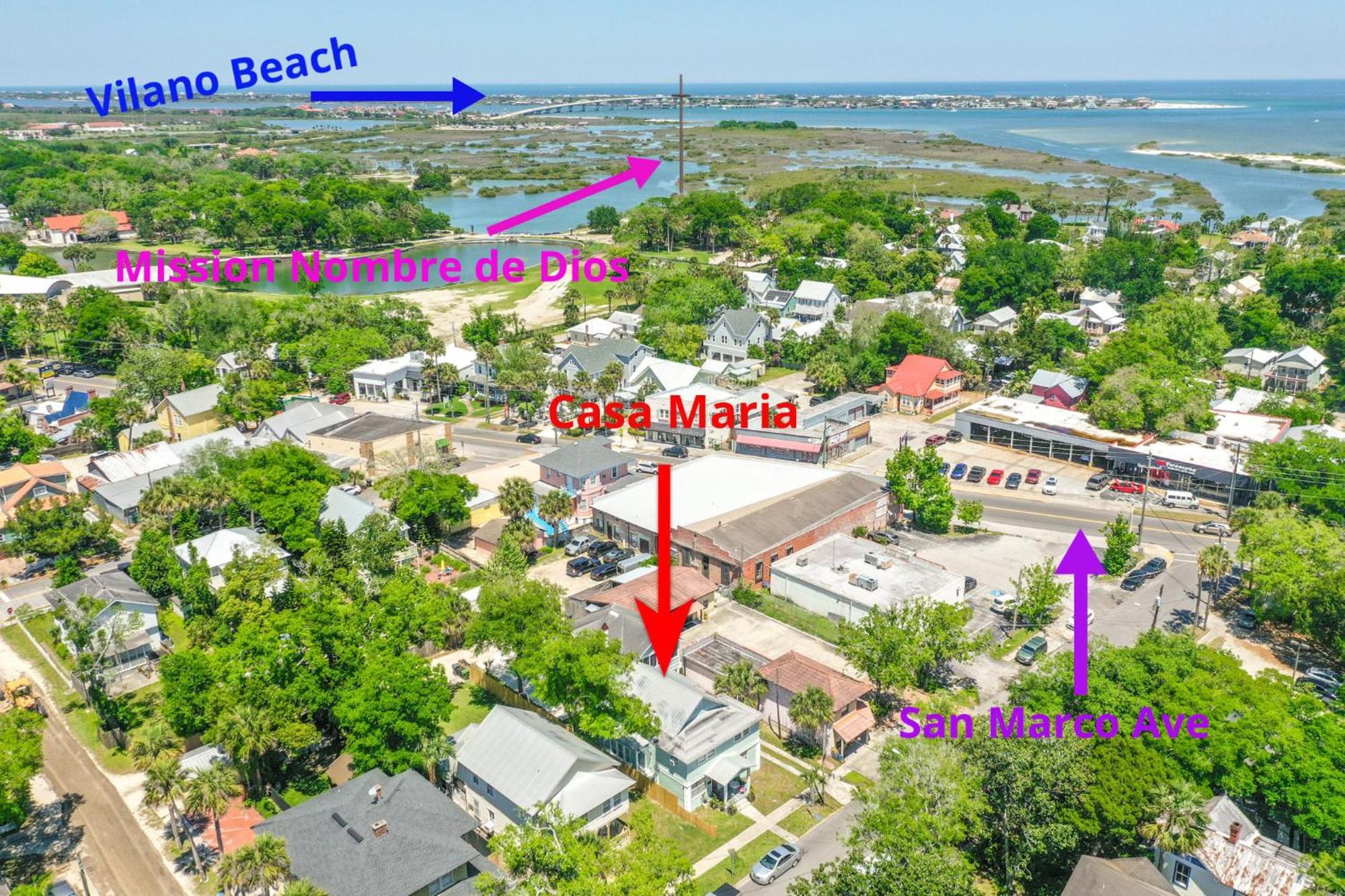 Casa Maria 2- Charming, Quaint Apt Next To Everything Downtown! Saint Augustine Eksteriør billede